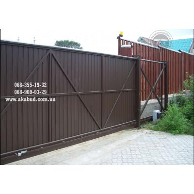 Розпашні ворота, відкатні ворота, навіси, хвіртки, козирки, балконні огорожі, паркани, решітки