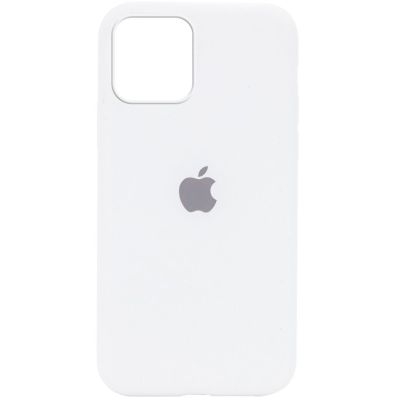 Чохол Silicone Case для Apple iPhone 12 Pro Max (White) АА