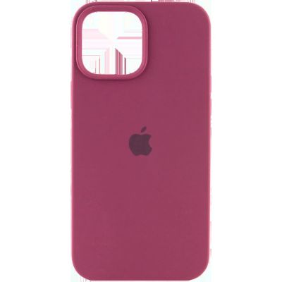 Чохол Silicone Case для Apple iPhone 14 Pro Max (Plum) AA