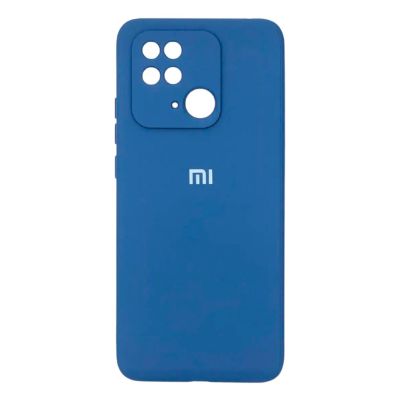 Чохол Full Silicone Case для Xiaomi Redmi 10C (Navy Blue)