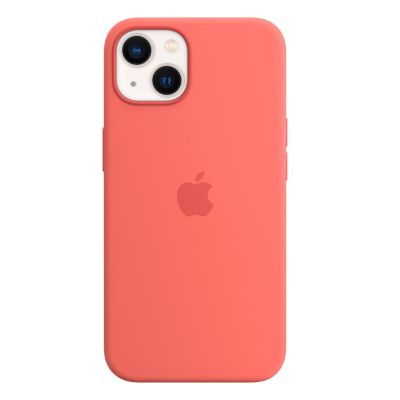 Чохол Silicone Case з MagSafe для Apple iPhone 13 (6.1) (Pink Pomelo) ААА