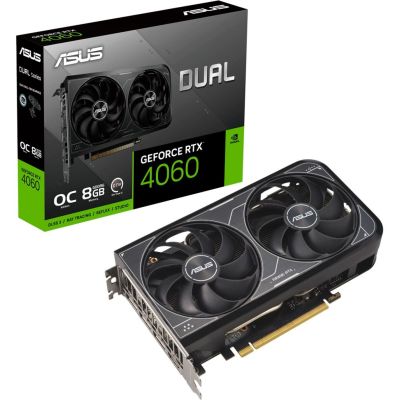 Відеокарта Asus Dual GeForce RTX 4060 OC Edition 8GB GDDR6 (DUAL-RTX4060-O8G)