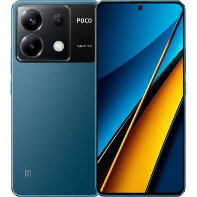 Смартфон Poco X6 12/512GB Blue Global EU