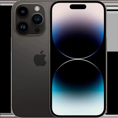 Смартфон Apple iPhone 14 Pro 256GB eSIM Space Black (MQ0N3)