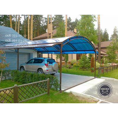 Паркани ковані, зварені, із профлисту. Навіс. Ворота.