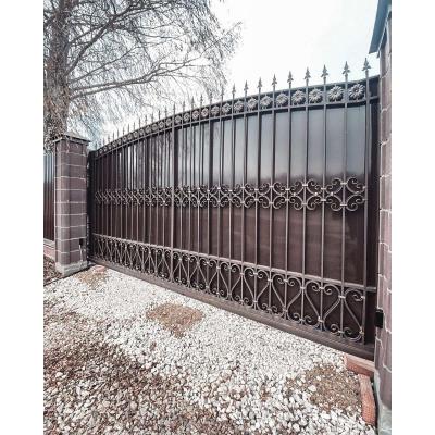 Металеві ворота в Кривому Розі